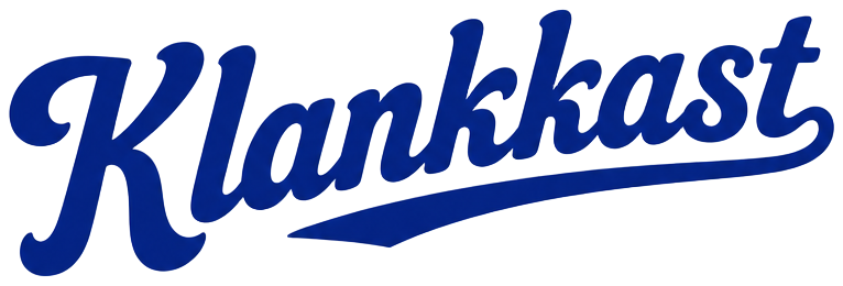 Klankkast script-woordmerk, ontworpen door Studio Ro